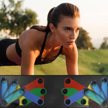 Revolutionary Nine-Function Push-Up Board: Elevate Your Home Workouts!