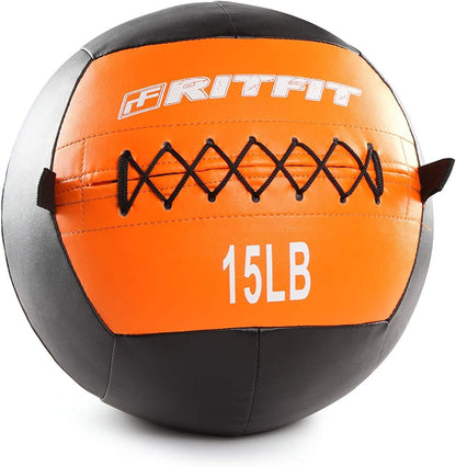 Medicine Ball / Weight Ball / Soft Medicine Ball / Wall Medicine Ball / Soft Wall Ball / Wall Ball Set/ Medicine Balls for Exercise and Conditioning Workouts, Fitness Gym Equipment for Core Training and Cross Training (5/10/15/20/25/30 Lbs)