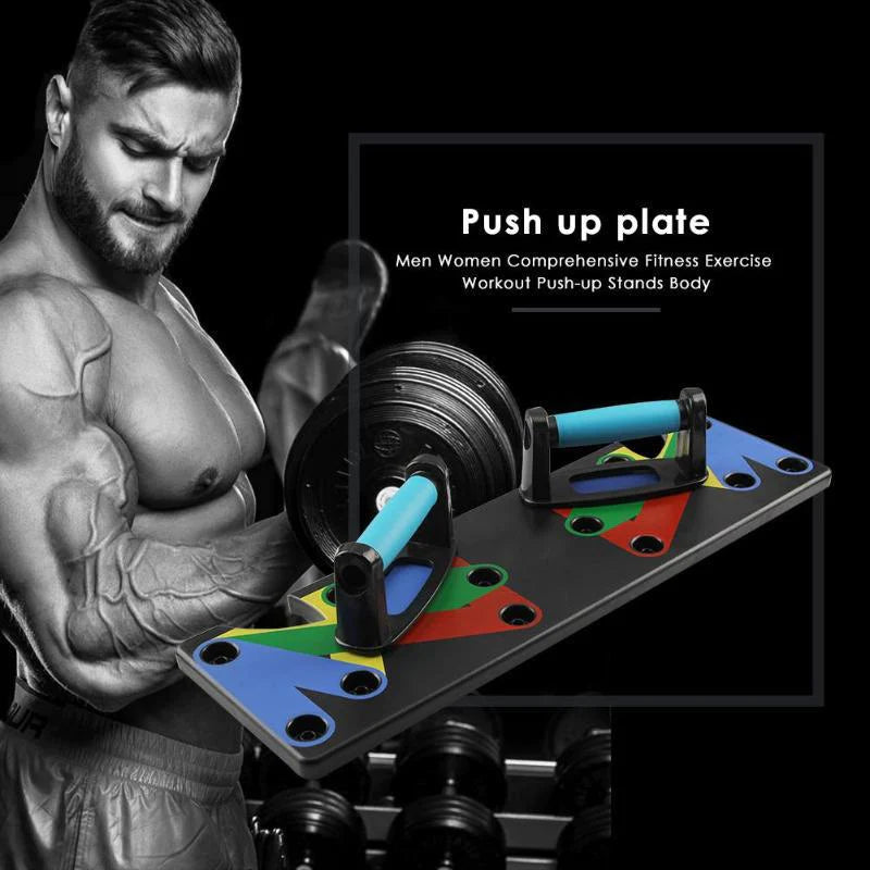 Revolutionary Nine-Function Push-Up Board: Elevate Your Home Workouts!