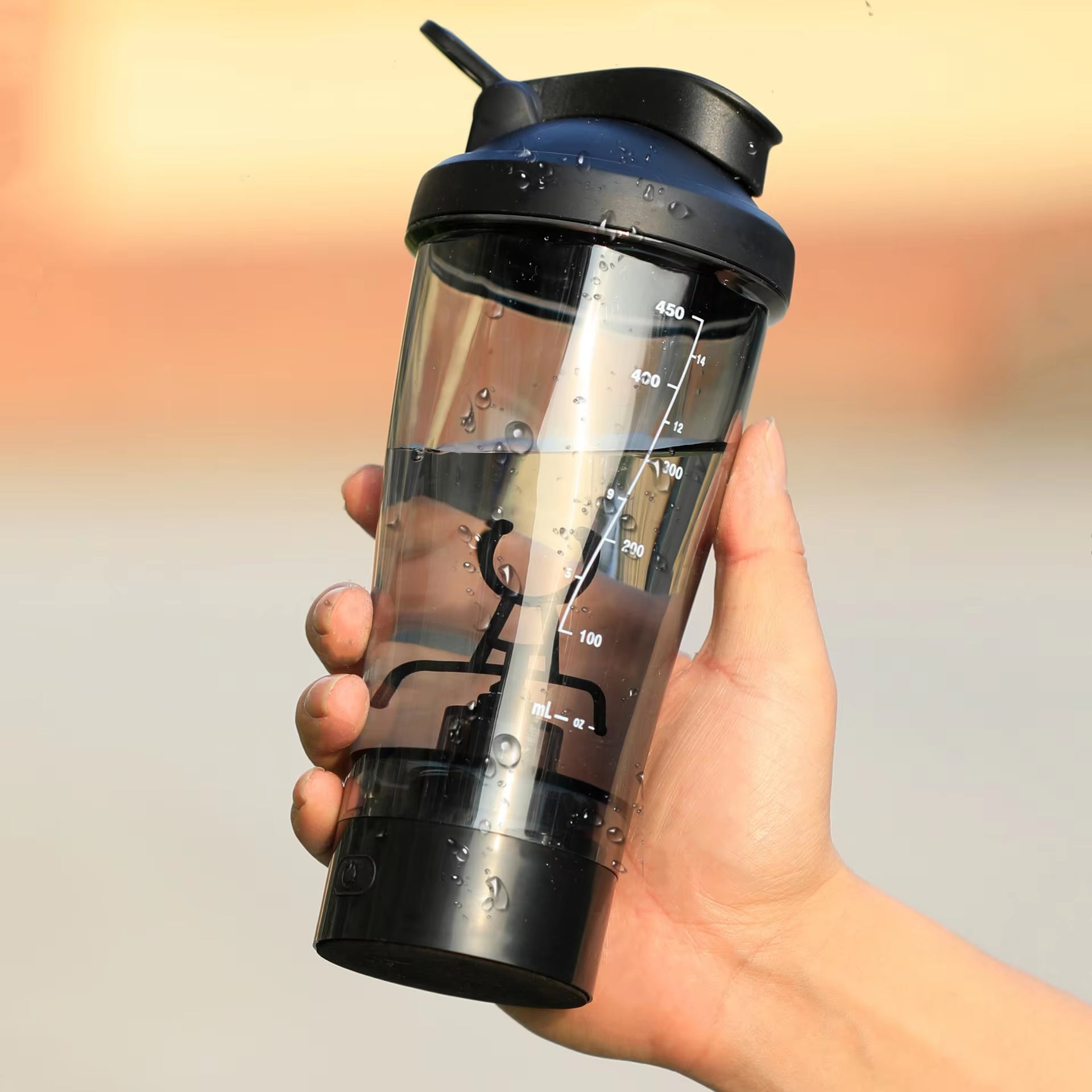 USB Rechargeable Portable Electric Mixing Cup for Protein Powder